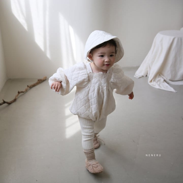 NENERU - Korean Children Fashion - #Kfashion4kids - Dorosi Quilting Bodysuit - 8