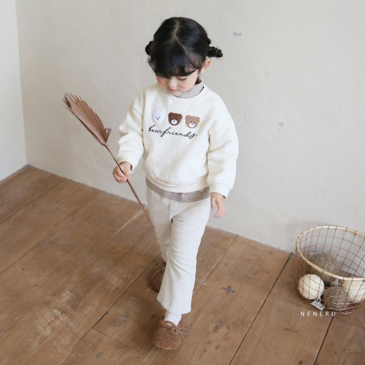 NENERU - Korean Children Fashion - #Kfashion4kids - Three Bear Tee - 12