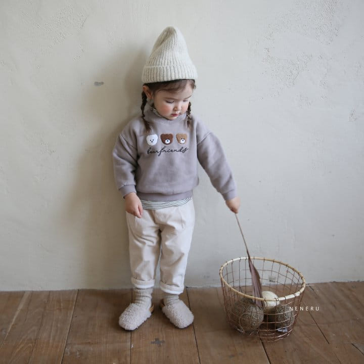 NENERU - Korean Children Fashion - #Kfashion4kids - Three Bear Tee - 7