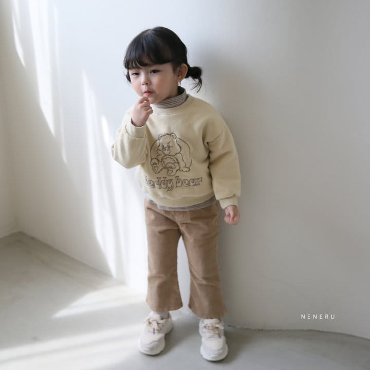 NENERU - Korean Children Fashion - #Kfashion4kids - Teddy Bear Tee - 3