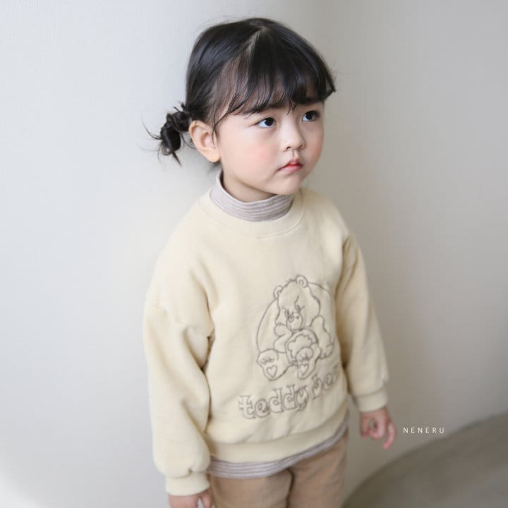 NENERU - Korean Children Fashion - #Kfashion4kids - Teddy Bear Tee - 4