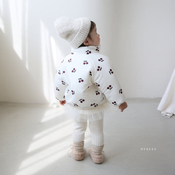 NENERU - Korean Children Fashion - #Kfashion4kids - Bebe Cherry Padding - 2