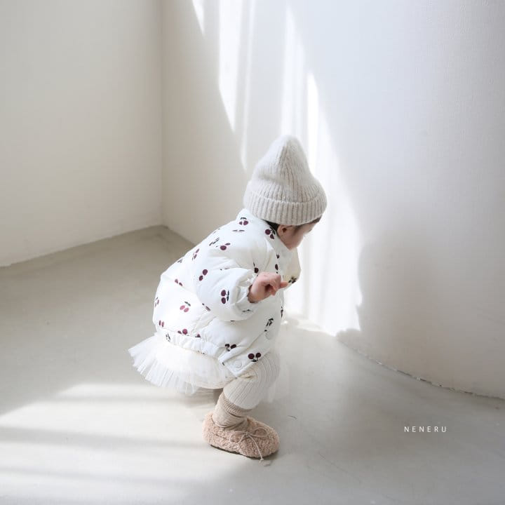 NENERU - Korean Children Fashion - #Kfashion4kids - Bebe Cherry Padding - 3