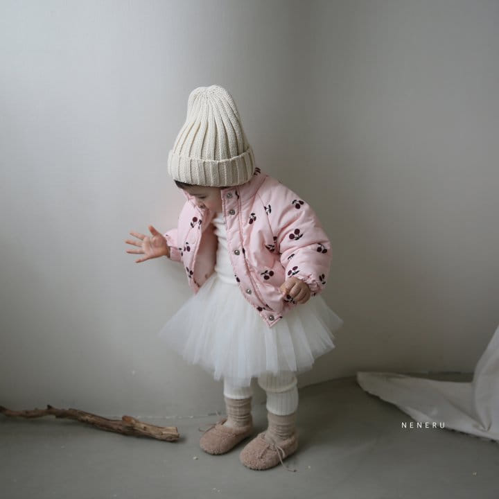 NENERU - Korean Children Fashion - #Kfashion4kids - Bebe Cherry Padding - 6