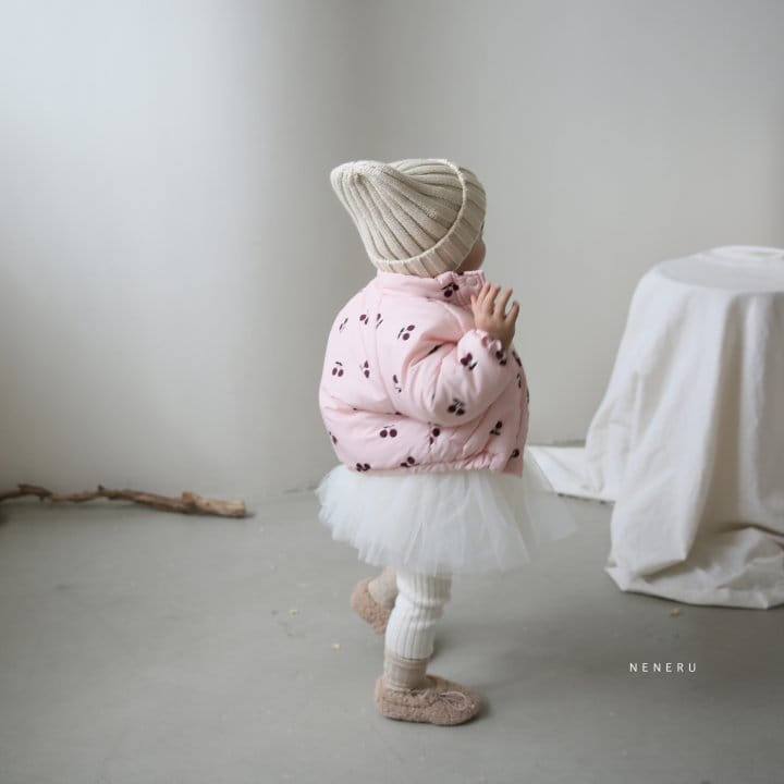 NENERU - Korean Children Fashion - #Kfashion4kids - Bebe Cherry Padding - 7