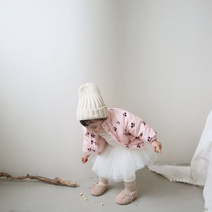 NENERU - Korean Children Fashion - #Kfashion4kids - Bebe Cherry Padding - 8