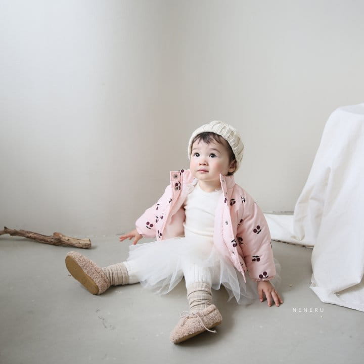 NENERU - Korean Children Fashion - #Kfashion4kids - Bebe Cherry Padding - 9