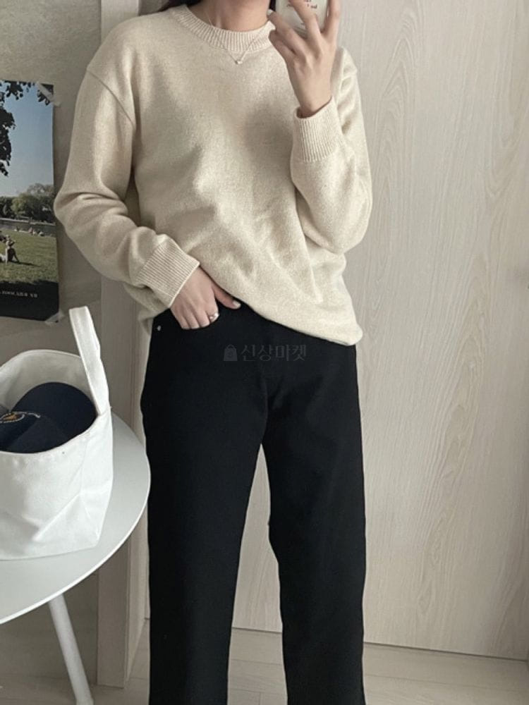 NEUF NINE - Korean Children Fashion - #Kfashion4kids - Lamb Loose Boxy Knit - 2