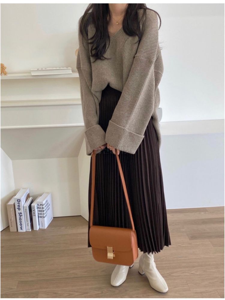 NEUF NINE - Korean Children Fashion - #Kfashion4kids - Lamb's Wool V Knit