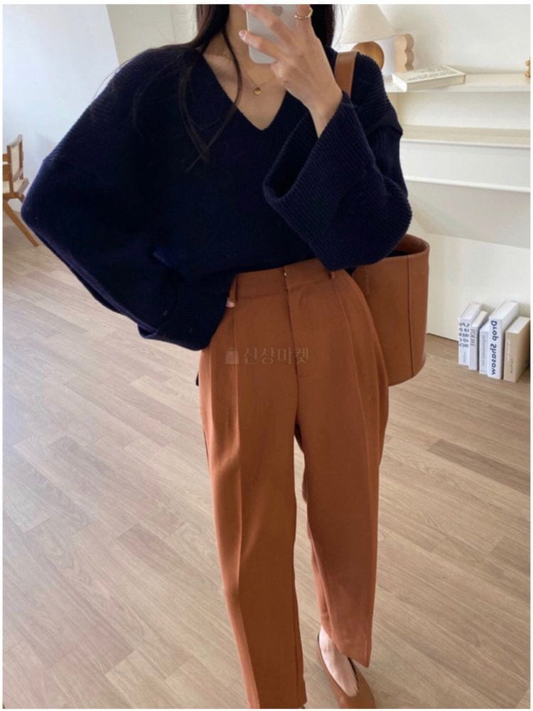 NEUF NINE - Korean Children Fashion - #Kfashion4kids - Lamb's Wool V Knit - 3