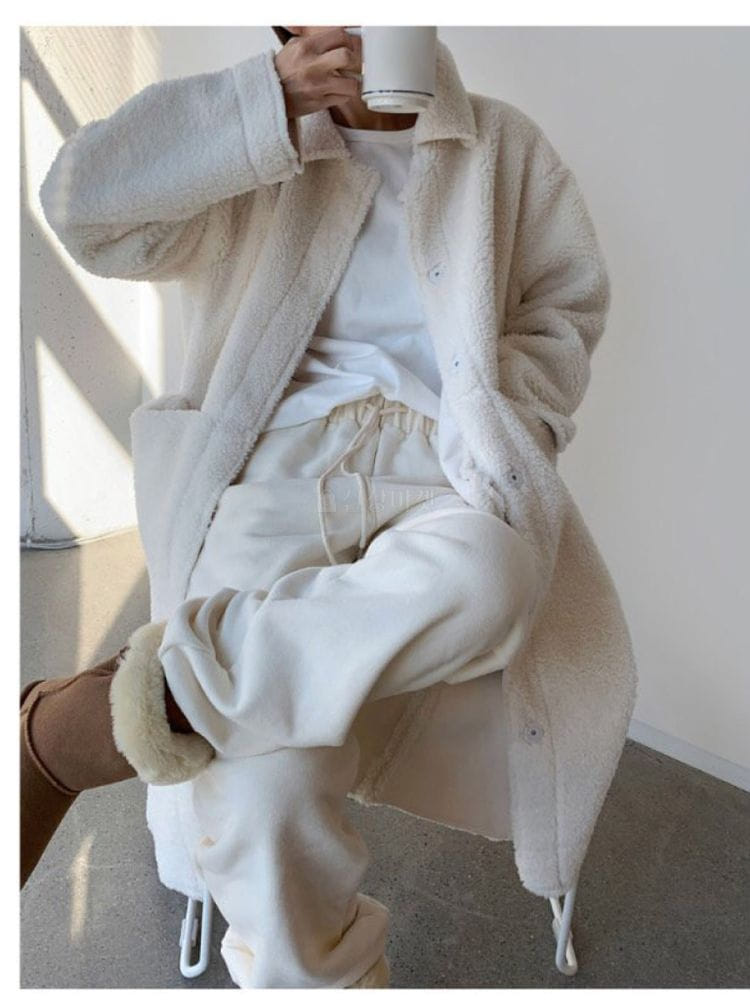 NEUF NINE - Korean Children Fashion - #Kfashion4kids - Fleece Long Mustang