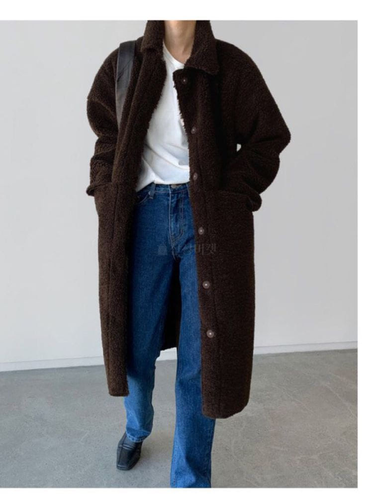 NEUF NINE - Korean Children Fashion - #Kfashion4kids - Fleece Long Mustang - 3