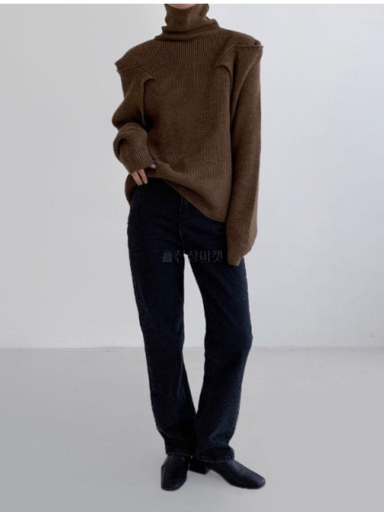 NEUF NINE - Korean Children Fashion - #Kfashion4kids - Shoulder Slit Knit