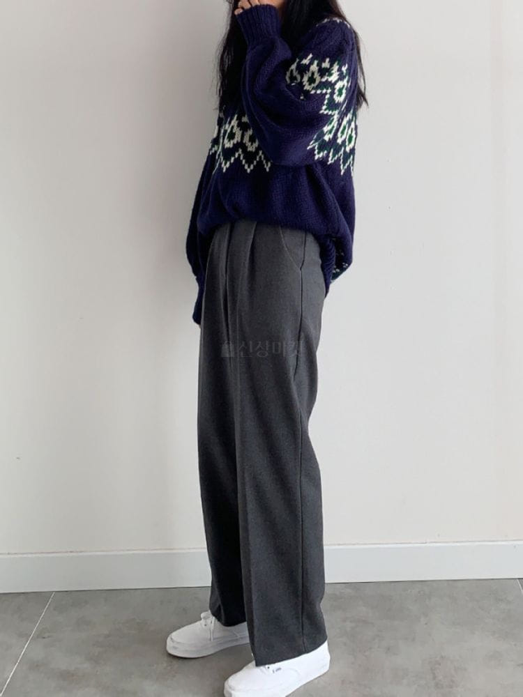 NEUF NINE - Korean Children Fashion - #Kfashion4kids - Wool Pintuck Pants