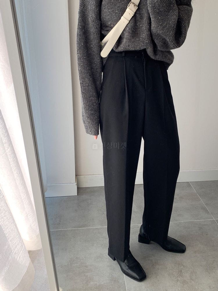 NEUF NINE - Korean Children Fashion - #Kfashion4kids - Wool Pintuck Pants - 3