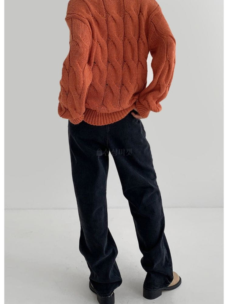 NEUF NINE - Korean Children Fashion - #Kfashion4kids - Twist Over Knit