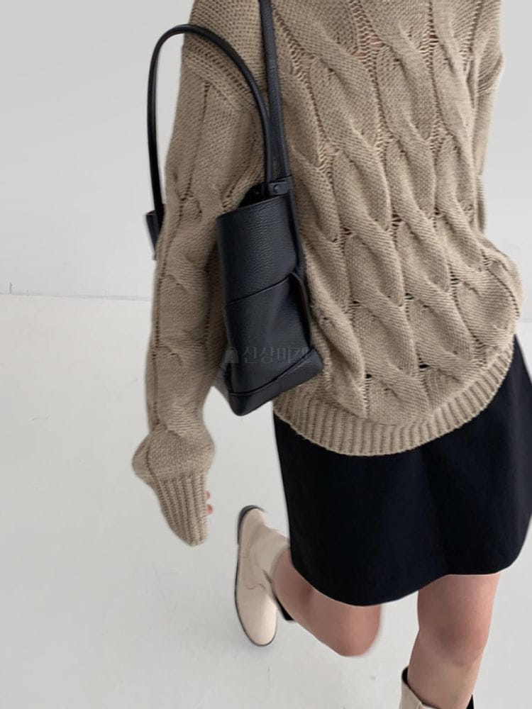 NEUF NINE - Korean Children Fashion - #Kfashion4kids - Twist Over Knit - 3