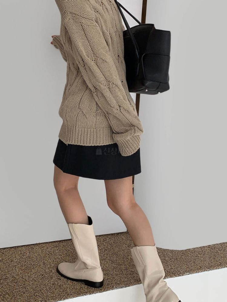 NEUF NINE - Korean Children Fashion - #Kfashion4kids - Twist Over Knit - 6