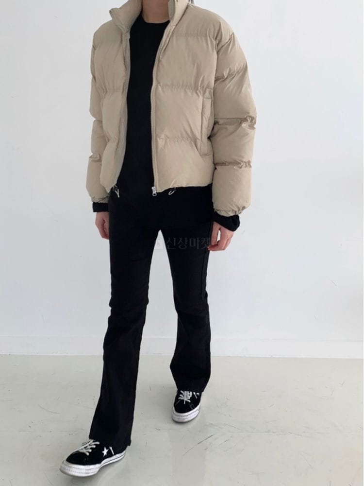 NEUF NINE - Korean Children Fashion - #Kfashion4kids - Fleece Boots Black Jeans - 2