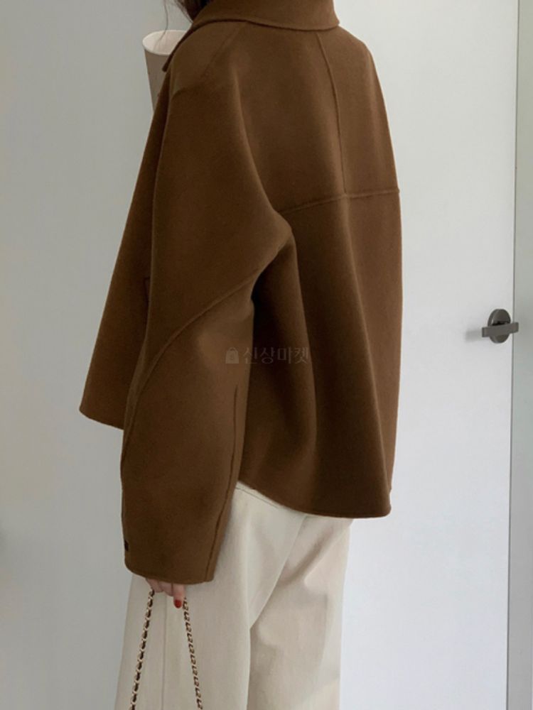 NEUF NINE - Korean Children Fashion - #Kfashion4kids - Wool 100 Crop Jacket - 2