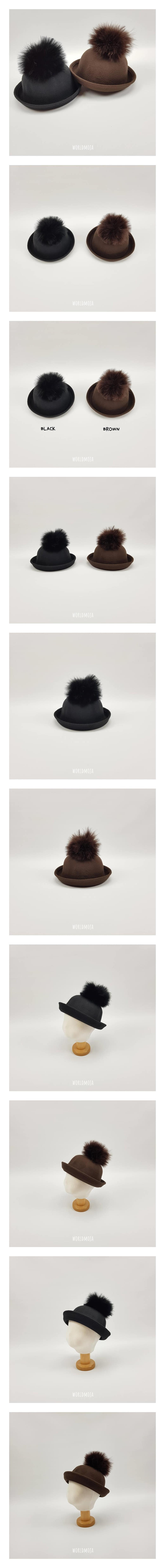 NEW WORLD - Korean Children Fashion - #Kfashion4kids - Nyrex Ostrich Chaplin Hat