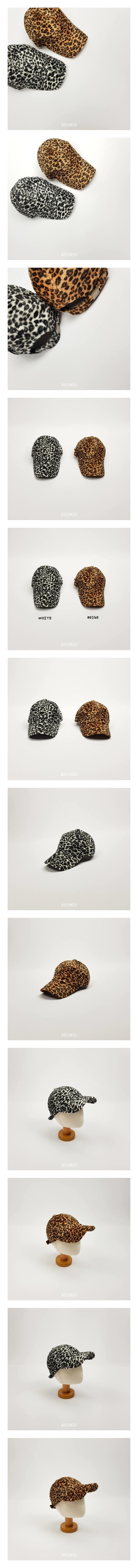 NEW WORLD - Korean Children Fashion - #Kfashion4kids - Leopard Ball Cap