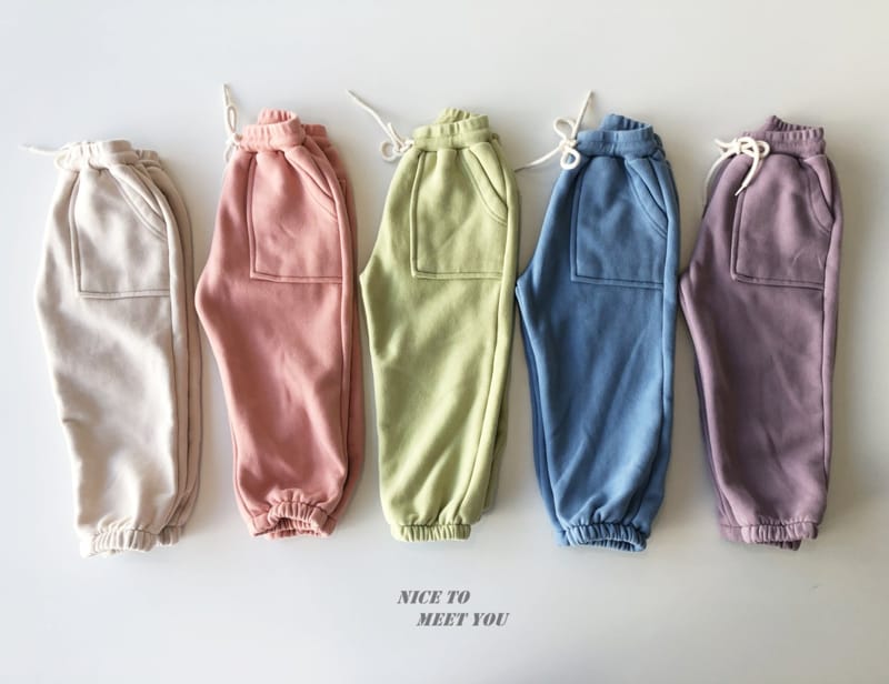 NICE TO MEET YOU - Korean Children Fashion - #Kfashion4kids - Funny Color Pants - 3