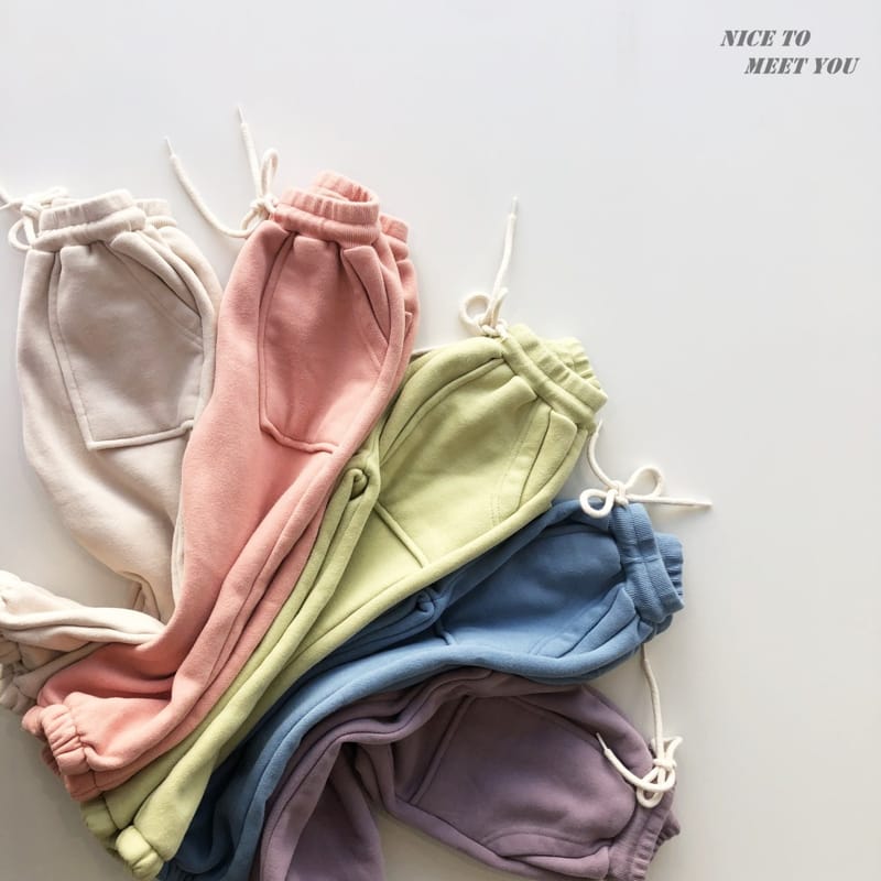 NICE TO MEET YOU - Korean Children Fashion - #Kfashion4kids - Funny Color Pants - 5