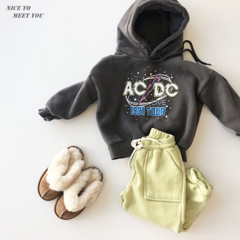 NICE TO MEET YOU - Korean Children Fashion - #Kfashion4kids - Live Hoody - 2