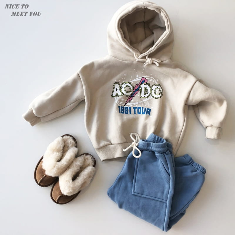 NICE TO MEET YOU - Korean Children Fashion - #Kfashion4kids - Live Hoody - 4