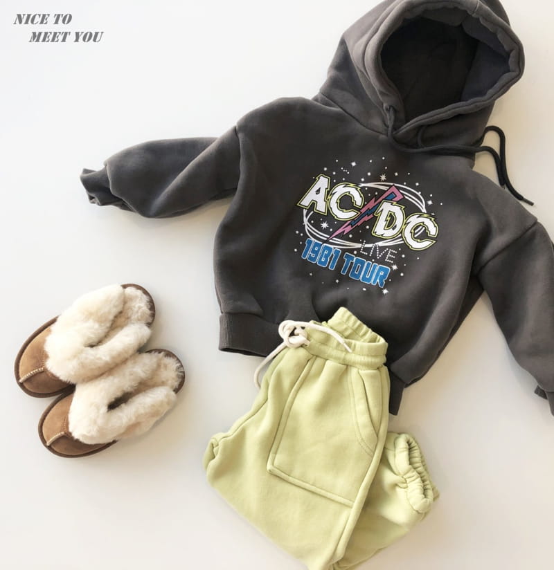 NICE TO MEET YOU - Korean Children Fashion - #Kfashion4kids - Live Hoody - 8