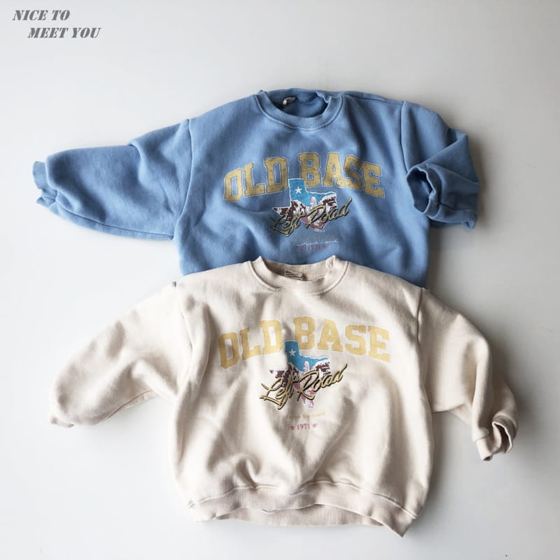 NICE TO MEET YOU - Korean Children Fashion - #Kfashion4kids - Base Sweatshirt - 11