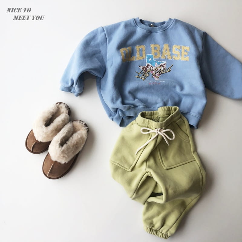 NICE TO MEET YOU - Korean Children Fashion - #Kfashion4kids - Base Sweatshirt - 3
