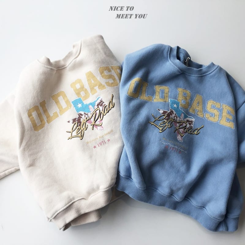 NICE TO MEET YOU - Korean Children Fashion - #Kfashion4kids - Base Sweatshirt - 5