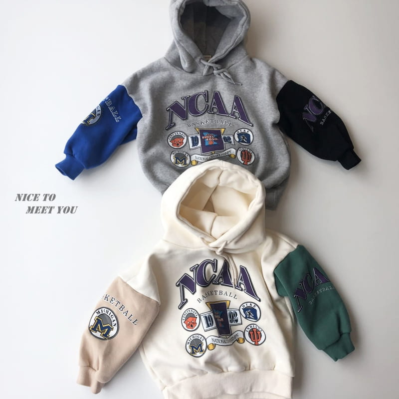 NICE TO MEET YOU - Korean Children Fashion - #Kfashion4kids - Basket Hoody - 8