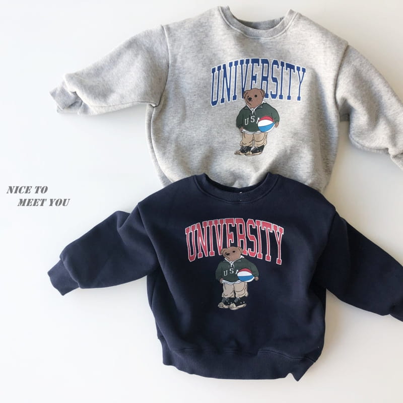 NICE TO MEET YOU - Korean Children Fashion - #Kfashion4kids - City Sweatshirt - 10