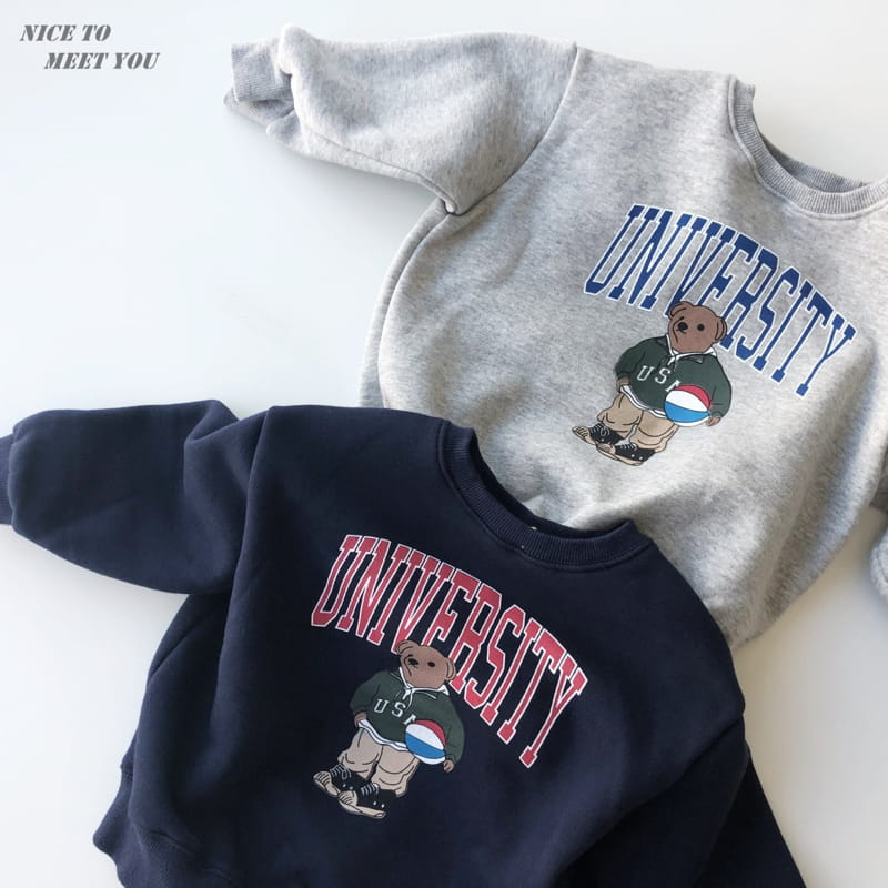 NICE TO MEET YOU - Korean Children Fashion - #Kfashion4kids - City Sweatshirt - 2