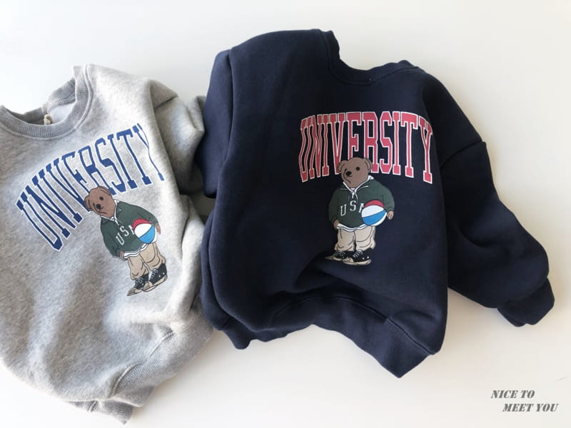 NICE TO MEET YOU - Korean Children Fashion - #Kfashion4kids - City Sweatshirt - 5