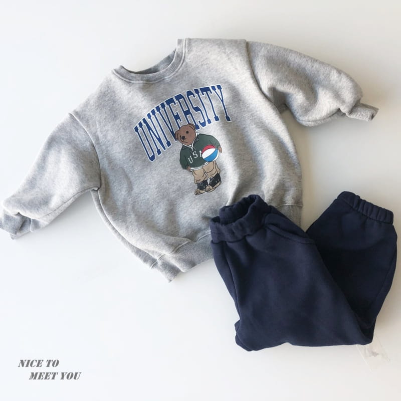 NICE TO MEET YOU - Korean Children Fashion - #Kfashion4kids - City Sweatshirt - 7