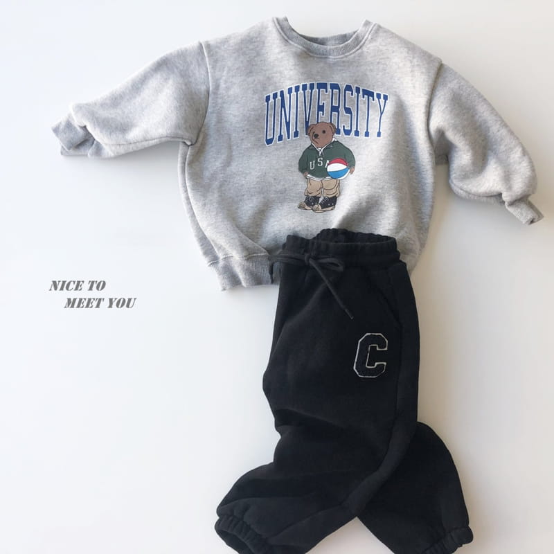 NICE TO MEET YOU - Korean Children Fashion - #Kfashion4kids - City Sweatshirt - 9