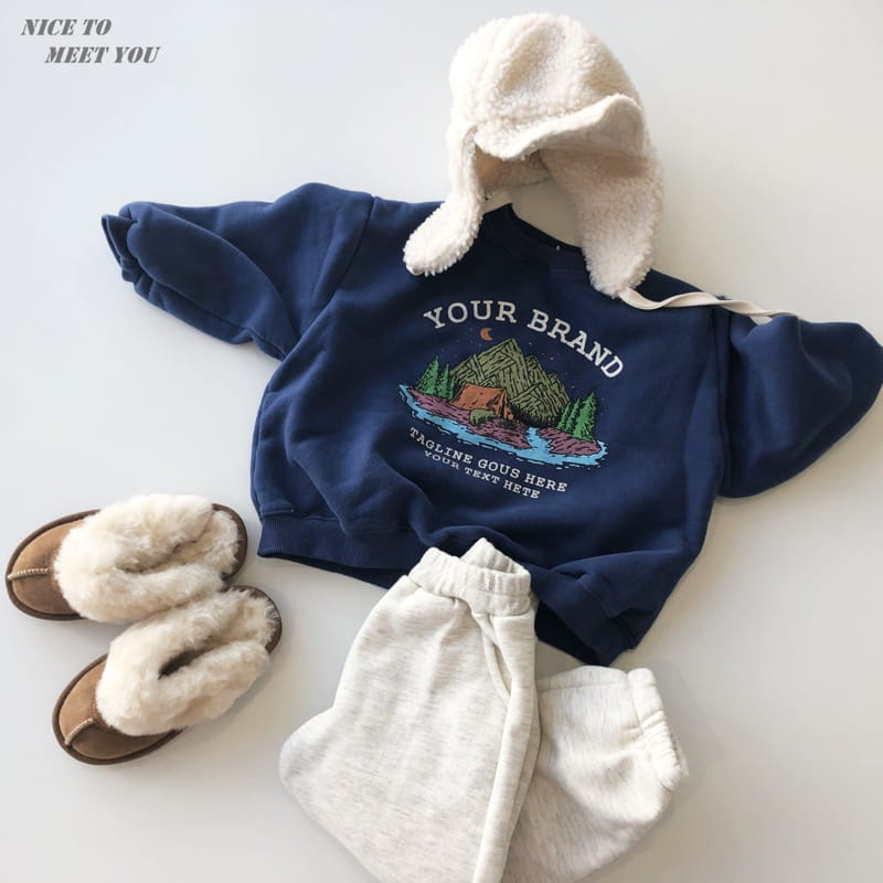 NICE TO MEET YOU - Korean Children Fashion - #Kfashion4kids - Camping Sweatshirt - 11