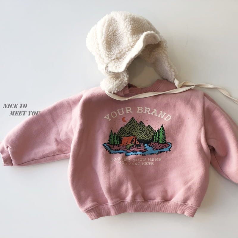 NICE TO MEET YOU - Korean Children Fashion - #Kfashion4kids - Camping Sweatshirt - 3