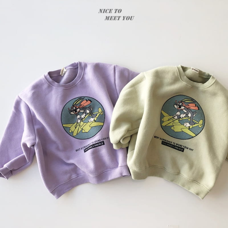 NICE TO MEET YOU - Korean Children Fashion - #Kfashion4kids - Fly Sweatshirt