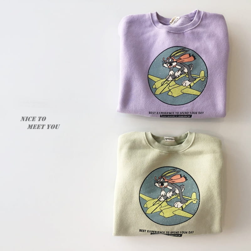 NICE TO MEET YOU - Korean Children Fashion - #Kfashion4kids - Fly Sweatshirt - 6