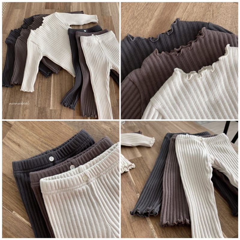 NUNUBIEL - Korean Children Fashion - #Kfashion4kids - Croquis Tee Leggings Set - 2