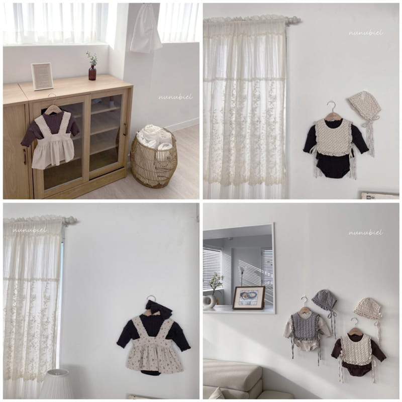 NUNUBIEL - Korean Children Fashion - #Kfashion4kids - Bebe Croquis Tee Bloomer Set - 5
