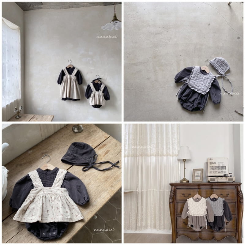 NUNUBIEL - Korean Children Fashion - #Kfashion4kids - Agnes Romper with Bonnet - 8