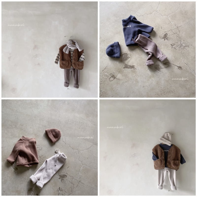 NUNUBIEL - Korean Children Fashion - #Kfashion4kids - Bagle Knit Leggings - 4