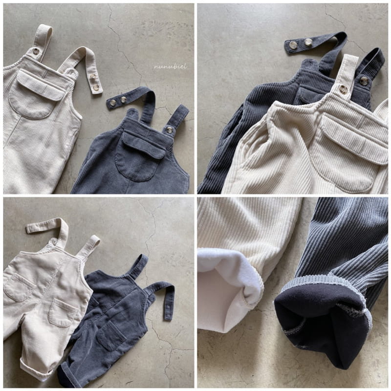 NUNUBIEL - Korean Children Fashion - #Kfashion4kids - Milk Tea Suspender Pants