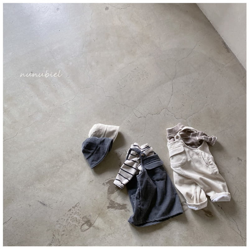 NUNUBIEL - Korean Children Fashion - #Kfashion4kids - Milk Tea Suspender One-piece - 5